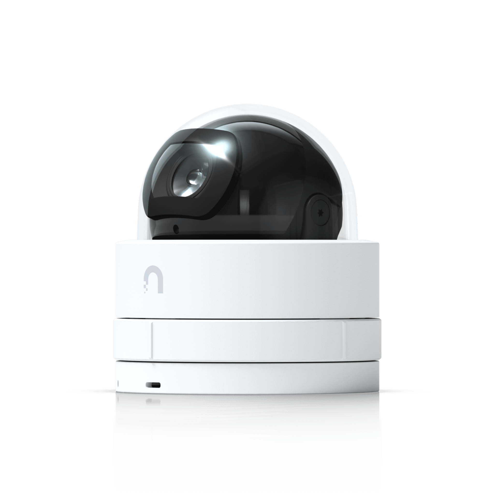 Cámara IP UniFi G5 Domo Ultra, de bajo perfil para interior, 2K (4MPX), ángulo amplio 102.4°, visión nocturna IR hasta 20 mts, detección de eventos, para pared o techo