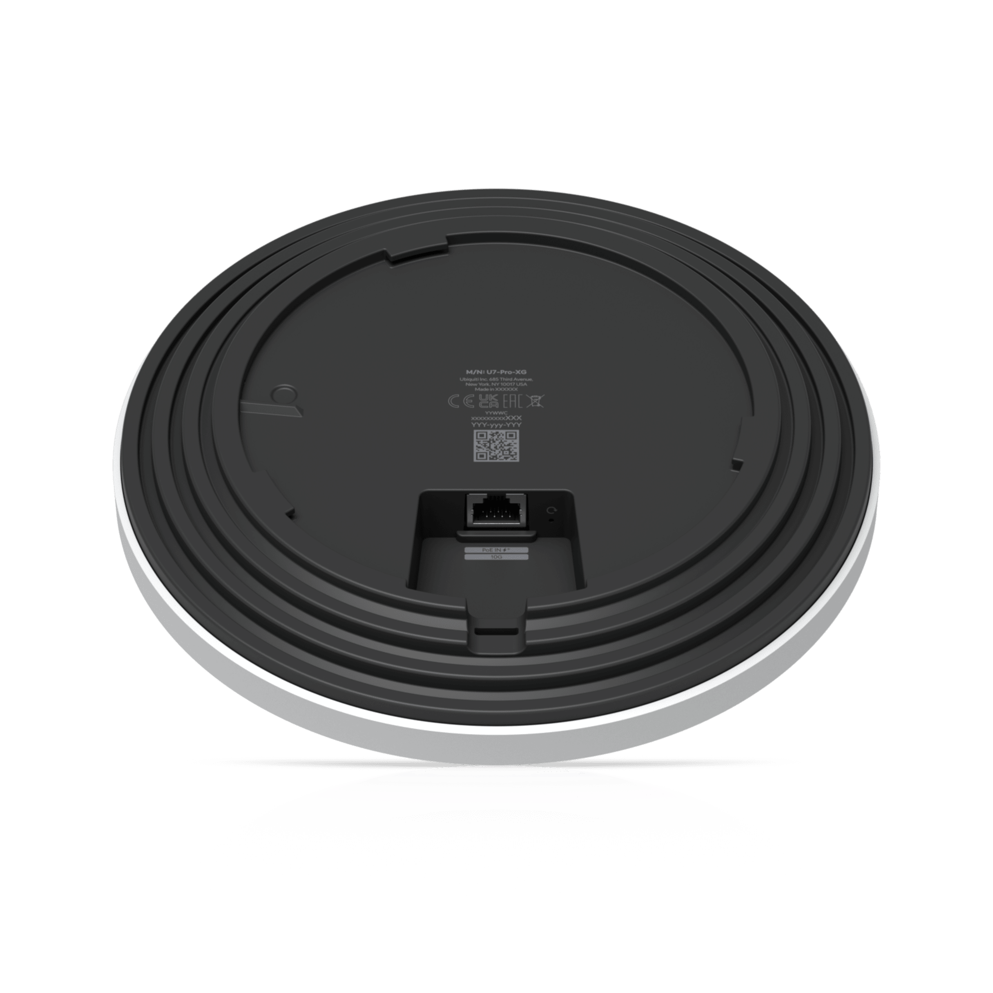 U7 Pro XG Wi-Fi 7 Tri-Banda para Interiores con Soporte 6 GHz, Cobertura de hasta 140 m², Capacidad para Hasta 300 Usuarios y Puerto Multi-Gig 10/5/2.5/1 GbE