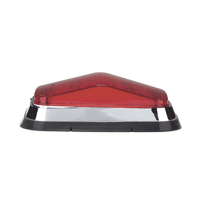 Luz de advertencia de 8 X 6", Color Rojo, SAE, IP67, Ideal para Ambulancias