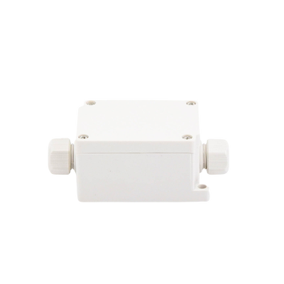 Caja de Conexión Exterior con Conexión Lateral para 4 Líneas (doble tornillo). Incluye Glándulas.