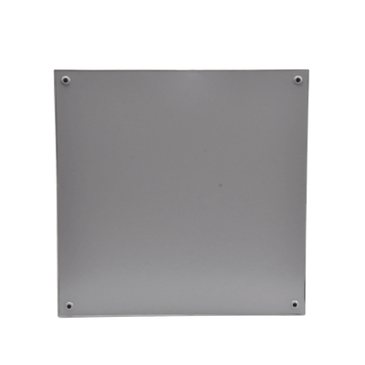 Gabinete de Acero, Nema 4 -IP 66 de 60 x 60 x 25 cm con Platina y certificado UL.