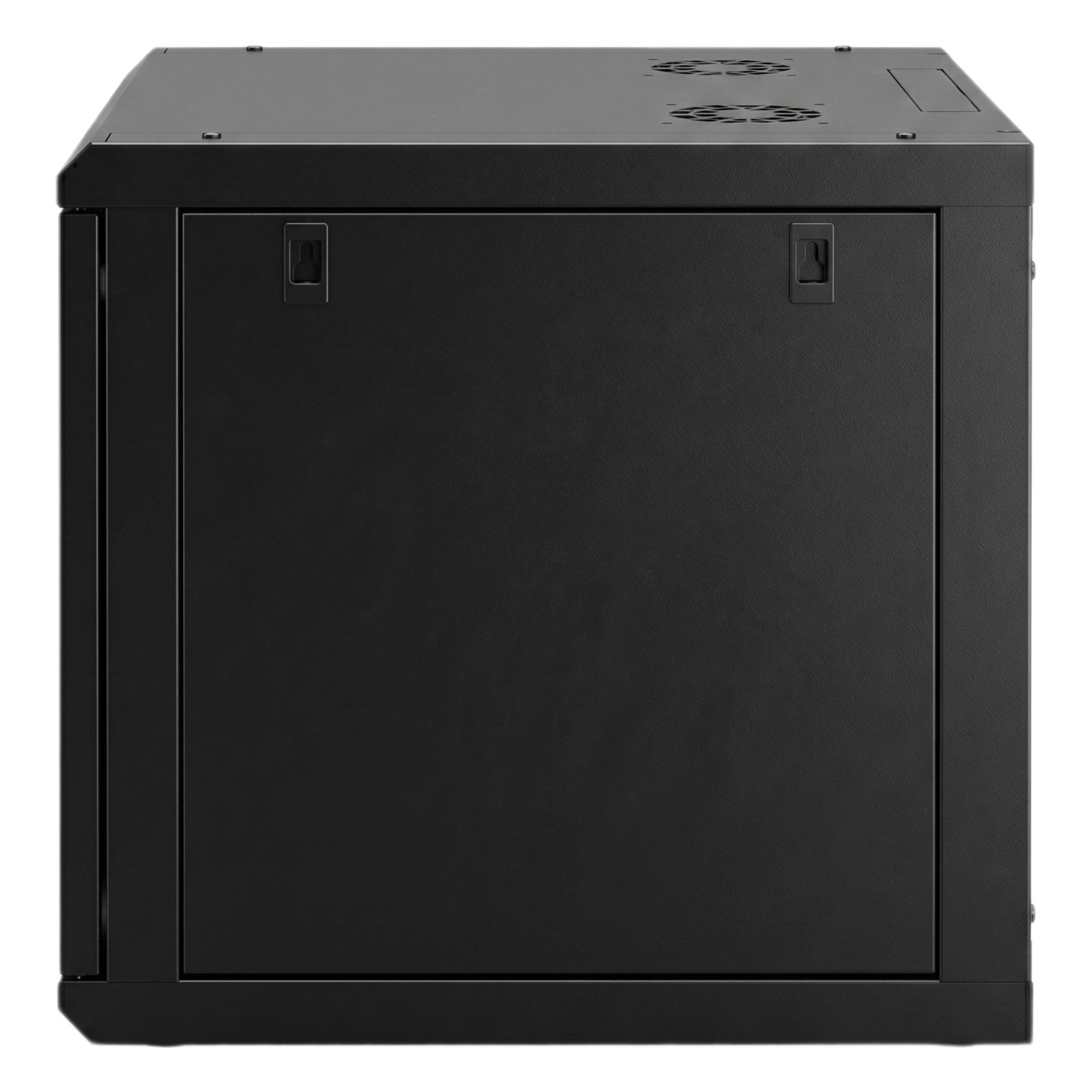 Gabinete de Pared / 6U Rack 19 in / Profundidad 635 mm (2.08 ft) / Cristal Templado / Carga 100 kg / Acero Reforzado