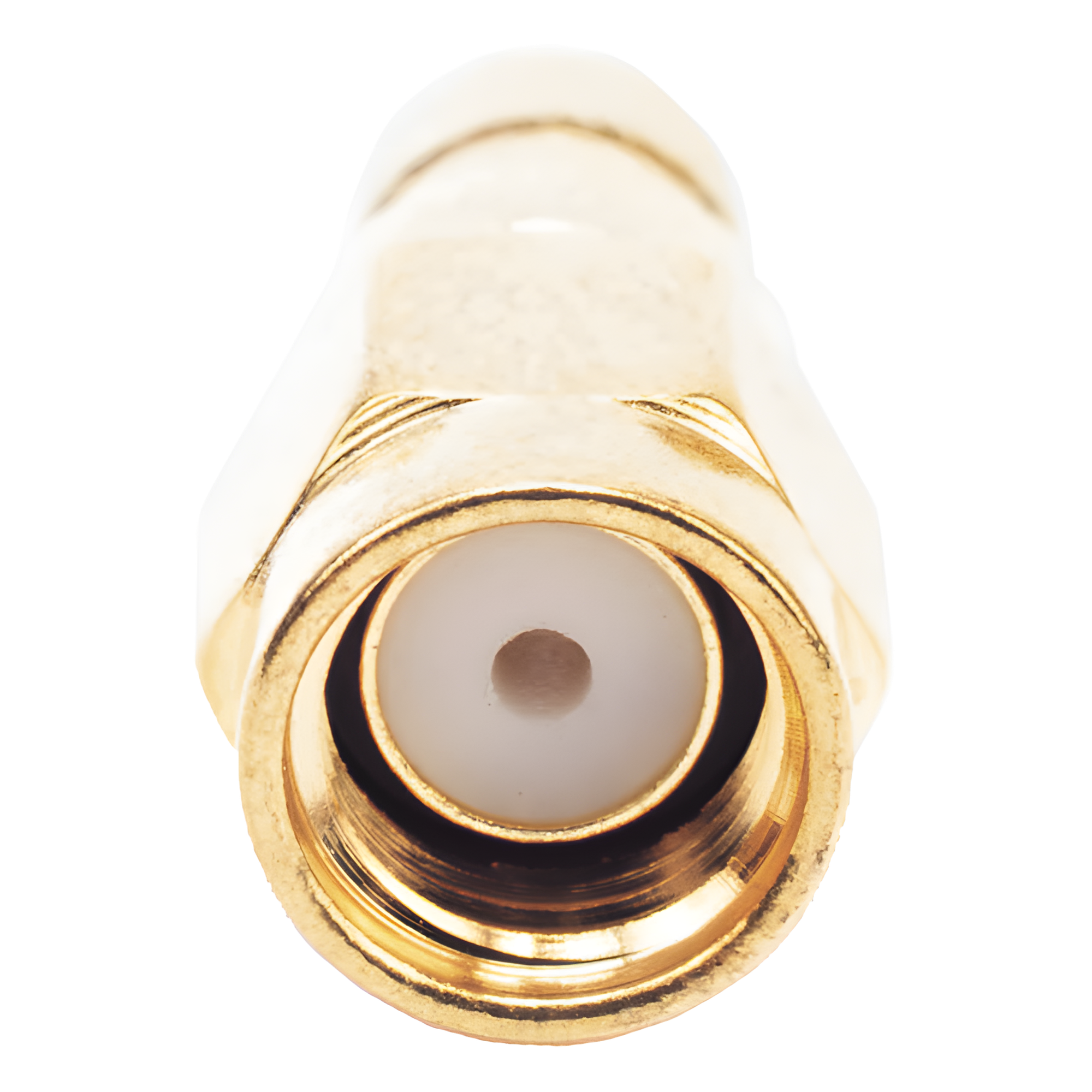 Conector SMA Macho Inverso de Anillo Plegable para Cables RG-8/X, LMR-240, 9258, Oro/ Oro/ Teflón.â€‹ — EPCOM TITANIUM · SKU TT-SM-0022