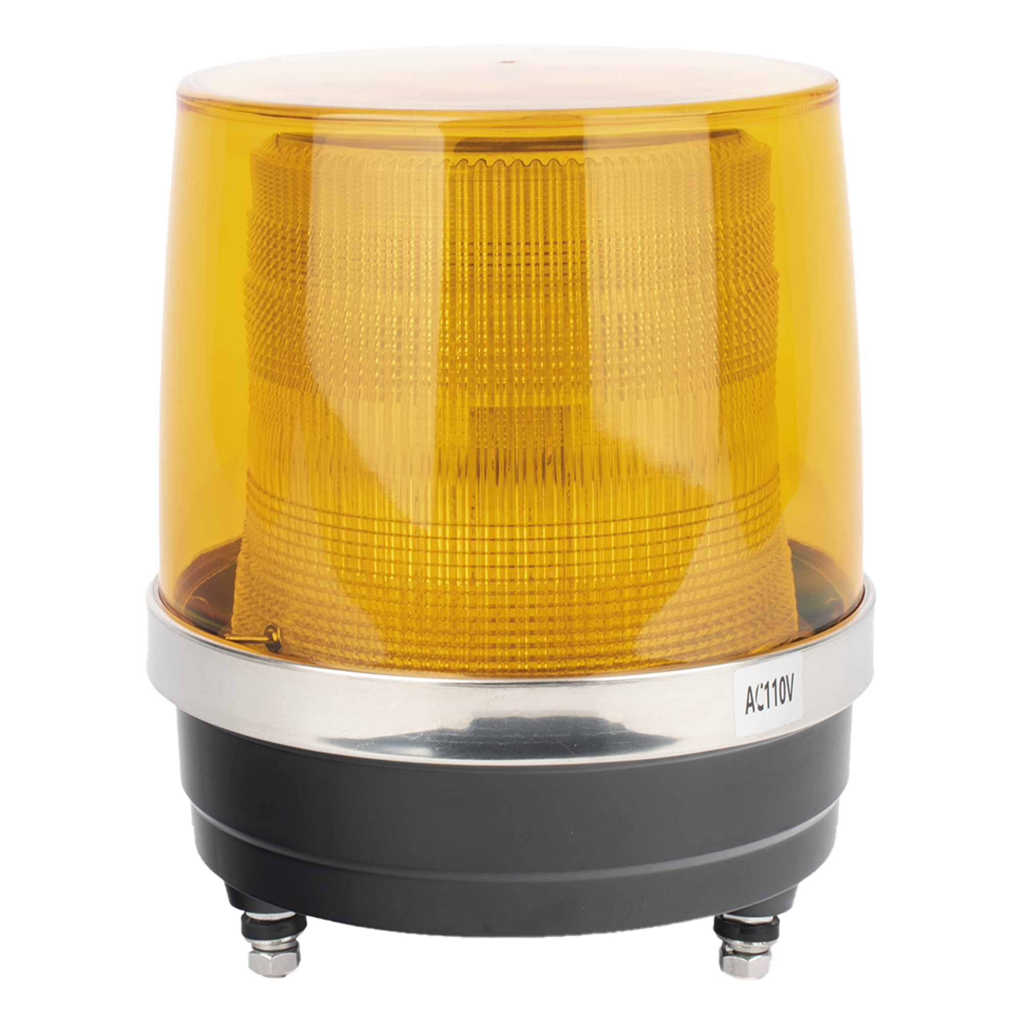 Burbuja Brillante de Larga Vida Útil, Con 150 LEDs, Color Ambar, Domo Ambar, 110 Vca — EPCOM INDUSTRIAL SIGNALING · SKU X135A