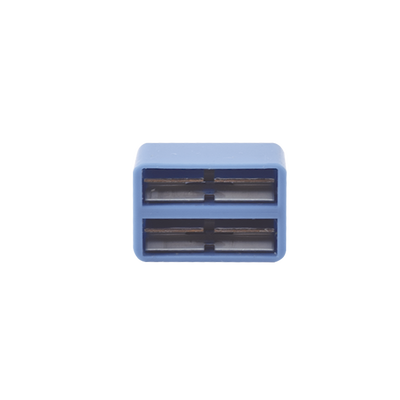 Clip de Puente, Para Uso con Regletas S66 de Siemon, de 1 Par, Color Azul