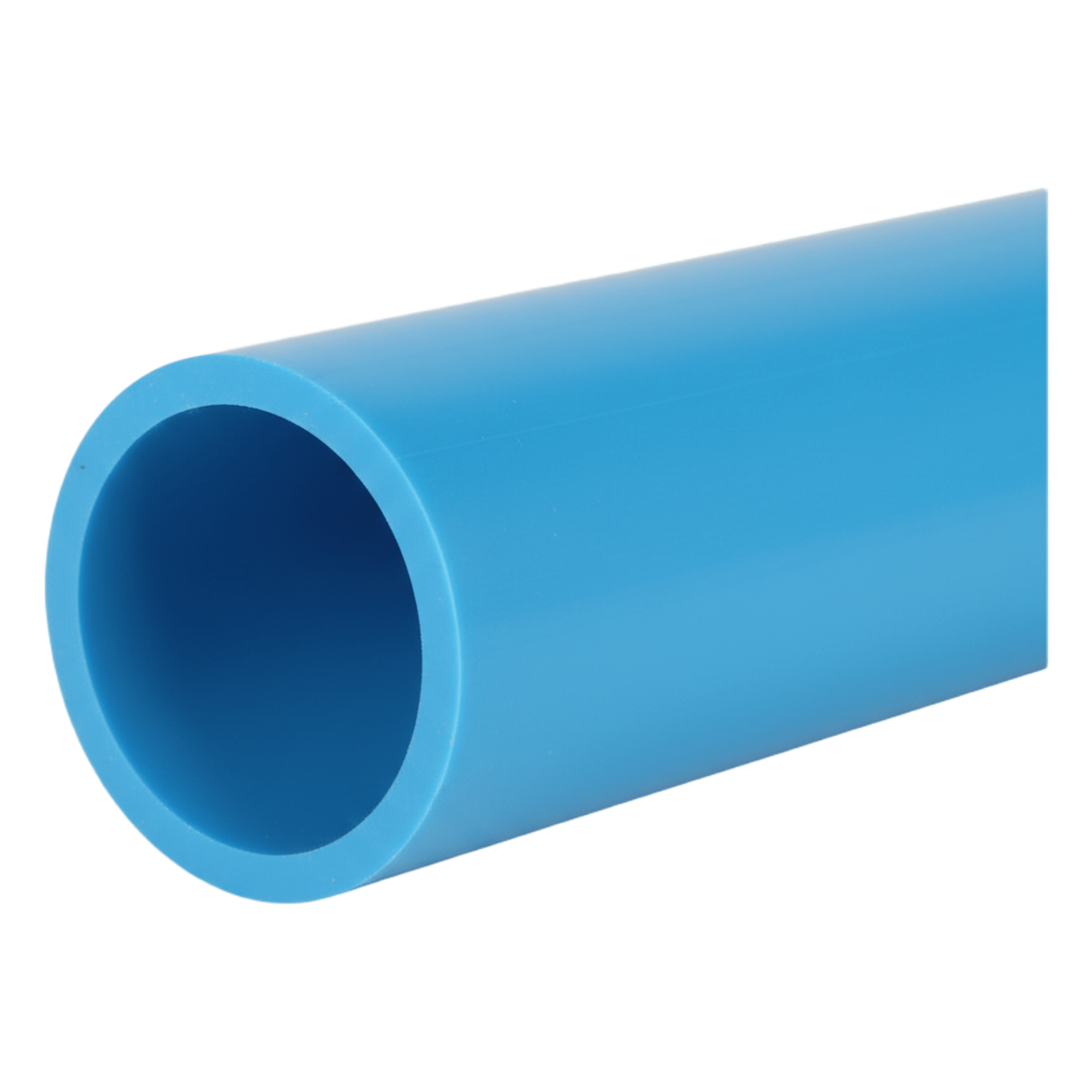 Ducto para Fibra Óptica 2" Liso RD11, Azul Cian Prelubricado, Rollo de 200 Metros — LINKEDPRO · SKU LP-20-SDR11-B-P-S-1R-0200