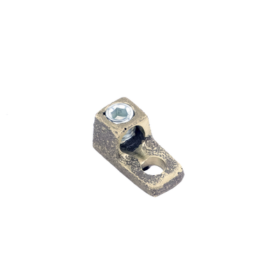 Conector Bornes a Cable / Bronce 100% / Borne 3/8 in / Cable 4-2/0 AWG / Sin Soldadura Exotérmica