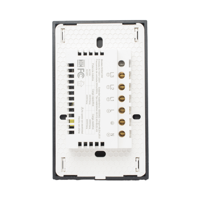 (Wifi) Apagador switch inalámbrico WIFI, control de 3 regresos de carga, 110V
