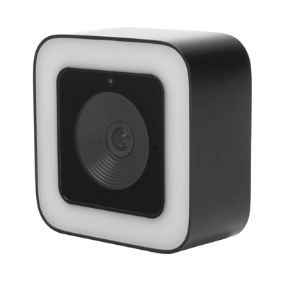 Cámara Web ALTA DEFINICIÓN (1080p) / Aro de Luz Interconstruido / Gran Angular / Micrófono Integrado / Conector USB de 2 mts / Fácil de Instalar / Reducción de Ruido Inteligente