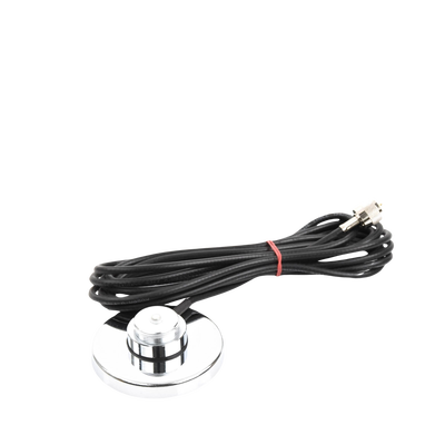 Montaje Magnético para Antenas de 3/4"(NMO), 3.5 m de Cable RG58U y Conector UHF (PL259) Macho.