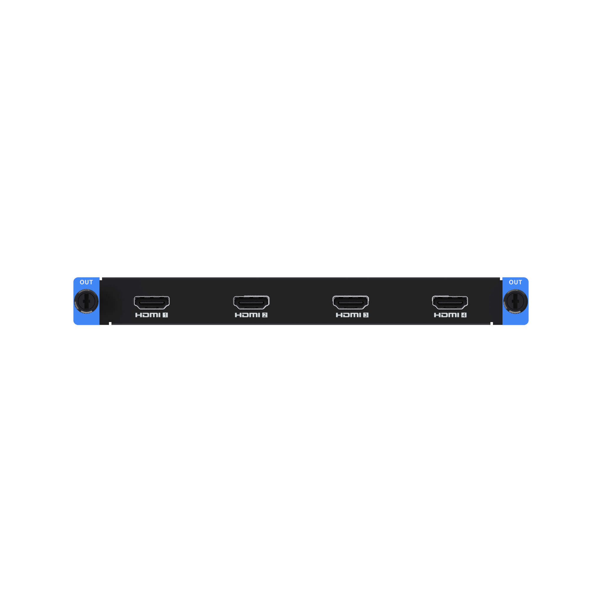 Tarjeta de Salida HDMI / 4 Canales / 4K por Puerto / 16 Capas Video Wall / Audio HDMI / HDMI 1.4