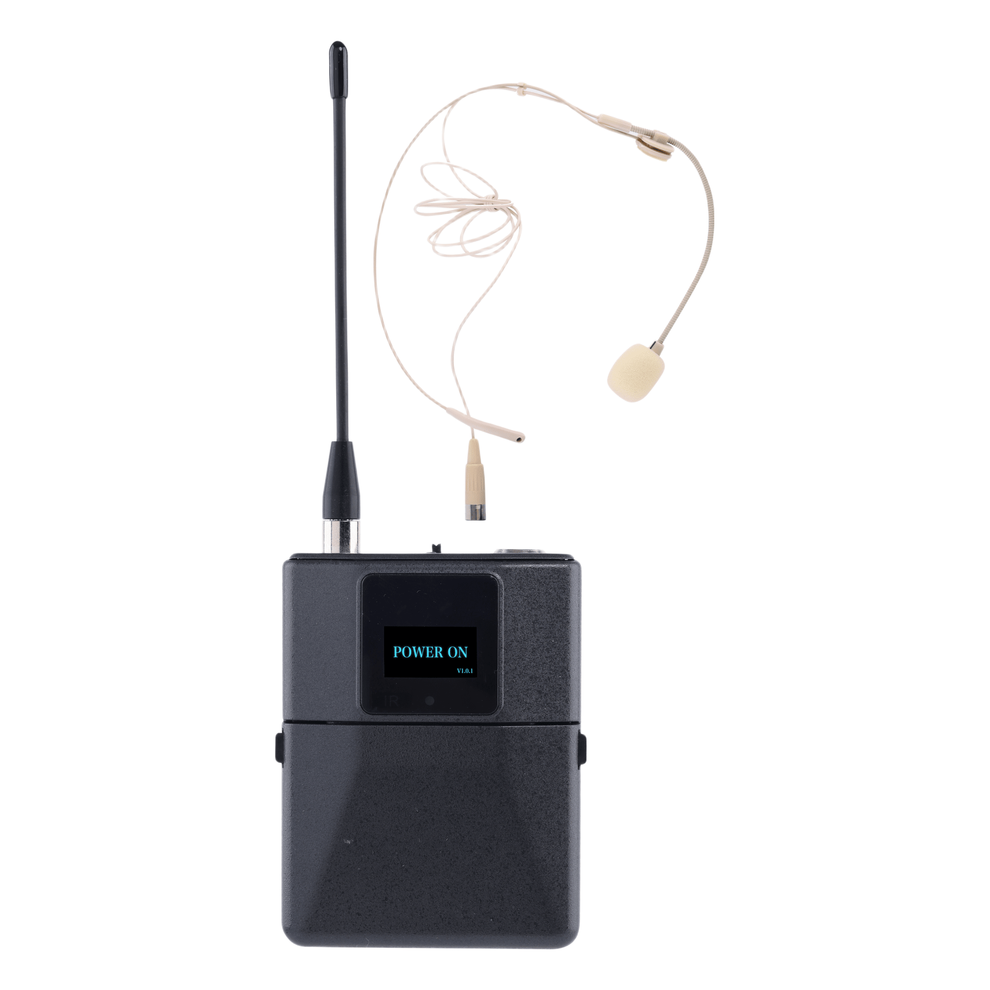 Headset Microfono Digital Inalámbrico EP-59S / Banda U 540-690 MHz / Tecnología Digital pi/4-DQPSK / Transmisión Estable Antinterferencias / Autonomía 10 Horas / Display OLED / Potencia Ajustable hasta 10 dBm — EPCOM PROAUDIO · SKU EP-59S