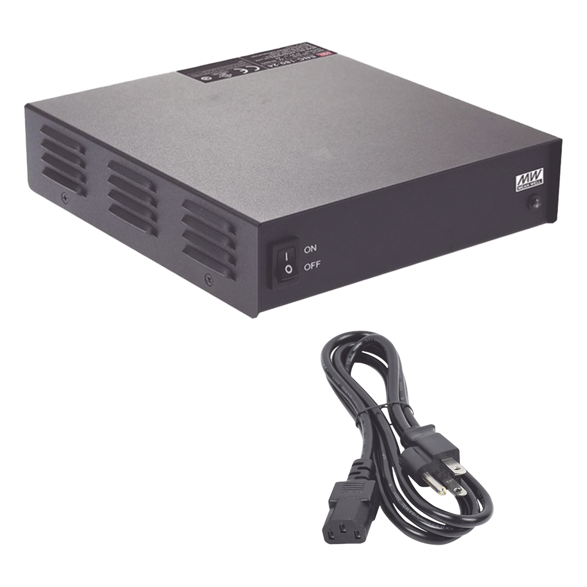 Fuente de Poder Conmutada 13.8Vcc/26A/360W de Potencia de Salida con cable de alimentacion — MEANWELL · SKU ENP36012CA