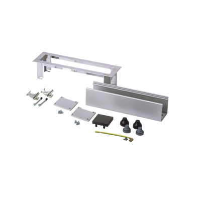 Caja Para Instalación en Escritorio para Voz, Datos o Contactos Eléctricos / Capacidad para 4 Módulos / Salida de Cables Posterior / Los Módulos se Adquieren Aparte / (KFC134/14CY)