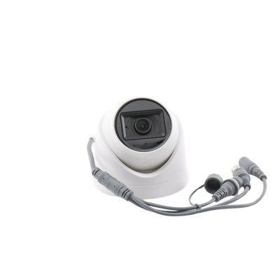 AUDIO POR COAXITRON / Domo TURBOHD 2 Megapixel (1080p) / Gran Angular 106° / Lente 2.8 mm / 20 mts IR EXIR / Interior / 4 Tecnologías / dWDR