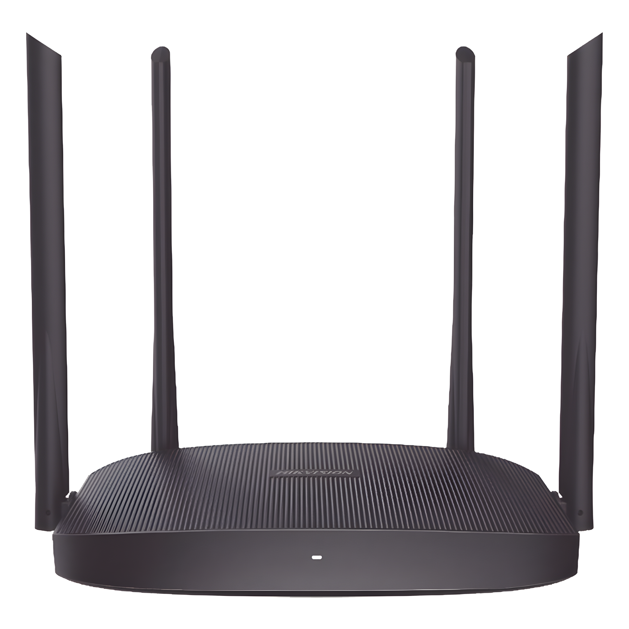 Router Inalámbrico WISP / Hasta 1200 Mbps / Doble Banda AC (2.4 GHz y 5 GHz) / 3 Puertos LAN 10/100 Mbps + 1 Puerto WAN 10/100 Mbps / 4 Antenas Externas Omnidireccional de 5 dBi / Interior — HIKVISION · SKU DS-3WR12C