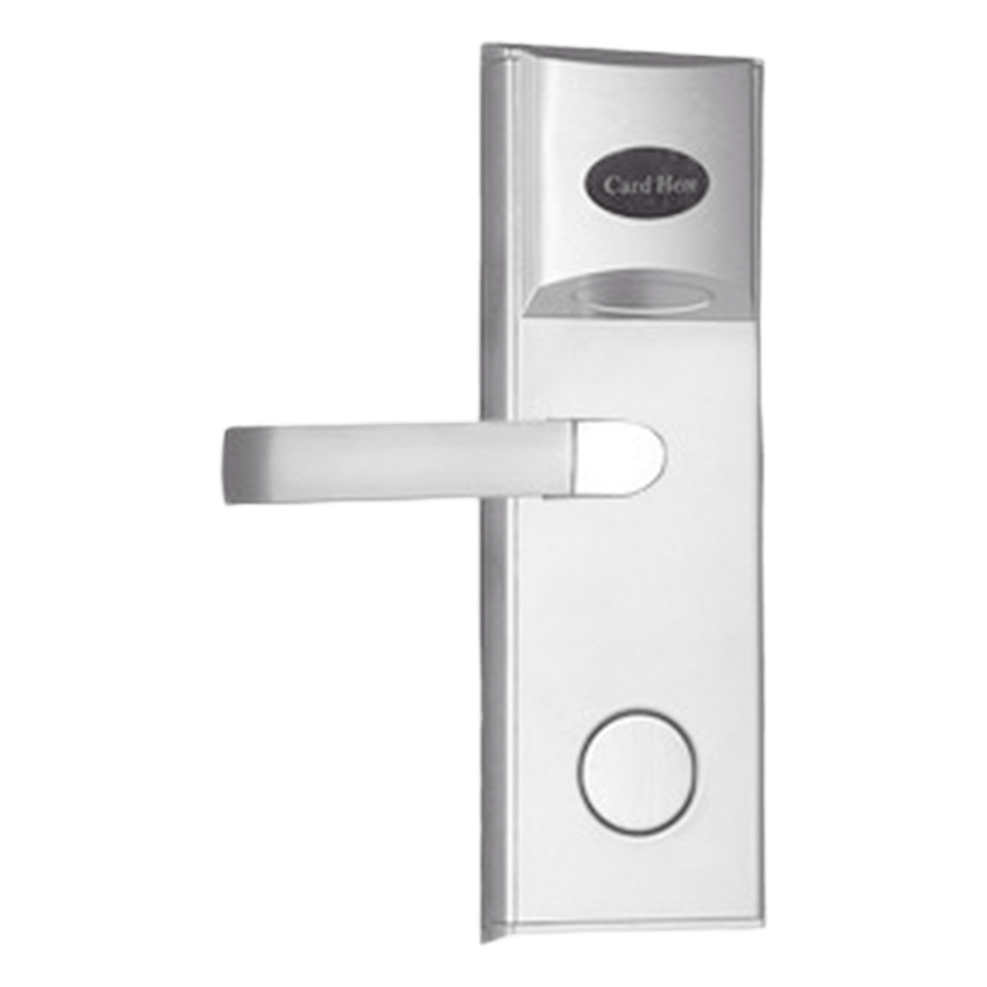 Cerradura para Hotel Izquierda / MIFARE 13.56 MHz / Acero Inoxidable / 224 Eventos / 4 Baterías AA — ZKTECO - AccessPRO · SKU LOCKPRO-1HI