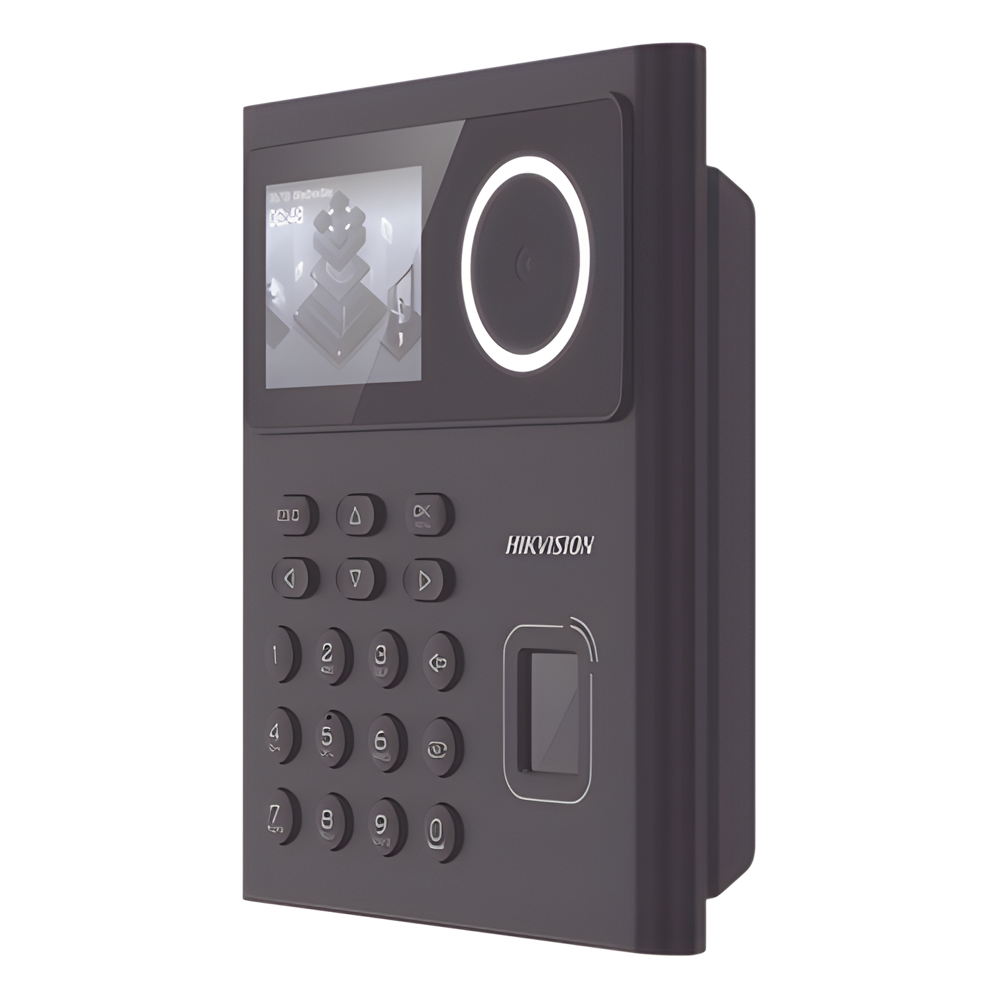 Terminal Biométrica MinMoe WiFi / Reconocimiento Facial Deep Learning HIK-IA / 500 Rostros y 1,000 Huellas / Batería de Respaldo 3h / HikConnect Teams / MIFARE — HIKVISION · SKU DS-K1T320MFWX-B/S