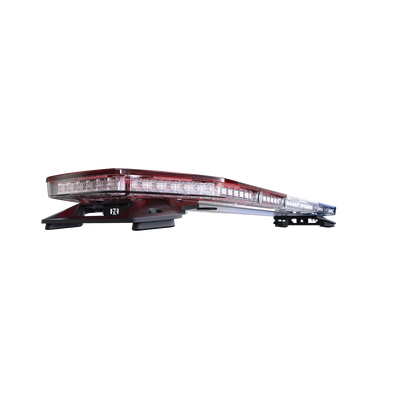 Barra de luces de 48", 216 LED, Dual Color, Programable, Rojo/Azul/Ámbar/Claro, Ideal para Equipar Unidades de Seguridad Publica con Domos Rojo, Claro y Azul