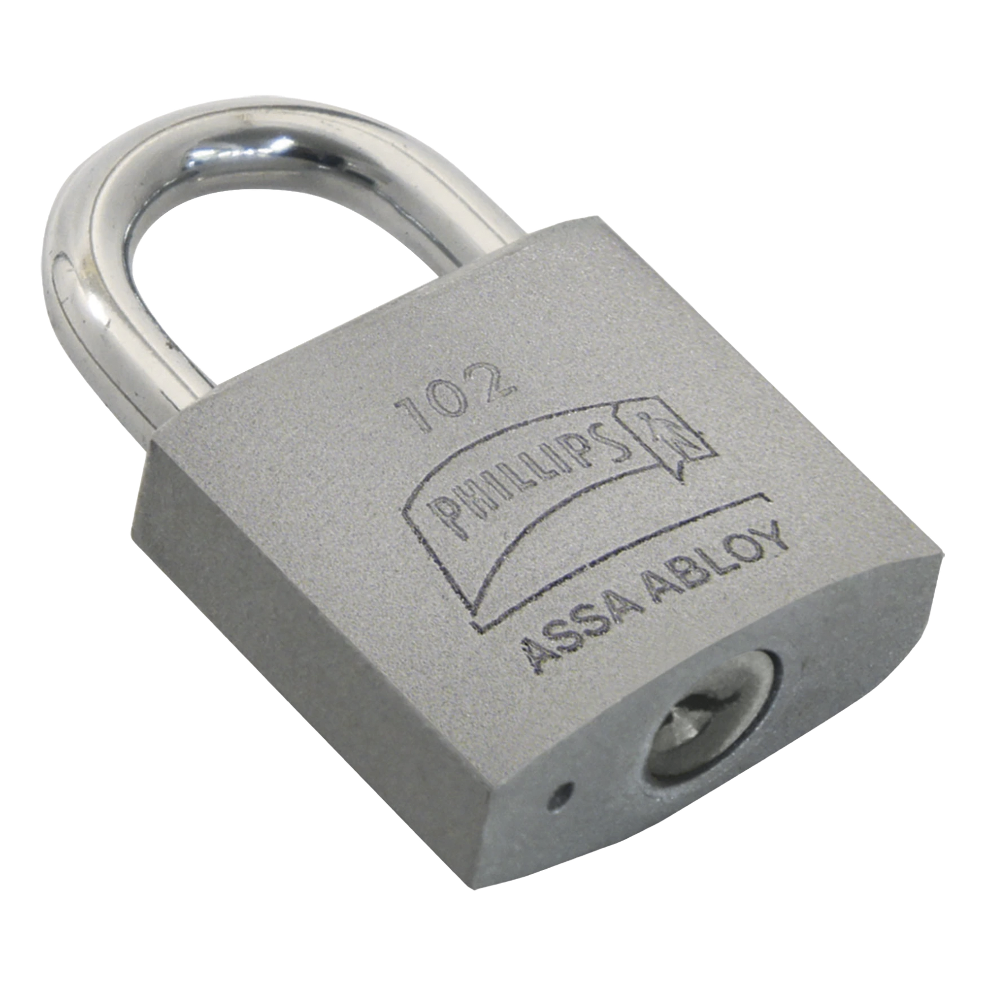 Candado de Hierro Sólido de Alta Resistencia / Gancho Corto / Llave PH-32 para 4 Pernos de Combinación  / Para Condiciones Secas  y Protegidas. — ASSA ABLOY · SKU MX3398