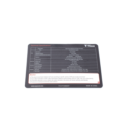 Kit de Transceptores (Baluns) para EXTERIOR TurboHD Hasta 4K HD-TVI / HD-CVI / AHD / CVBS / COAXITRON / AUDIO POR COAXITRON / Menu OSD / CONECTORES 100% COBRE / Con Cable RF Blindado. Distancia de hasta 200 m en 4K. Calidad PREMIUM