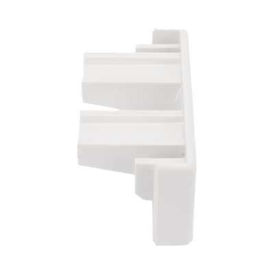 Tapa final color blanco de PVC auto extinguible, para canaleta TMK1735, TMK1735SD (5390-02001)