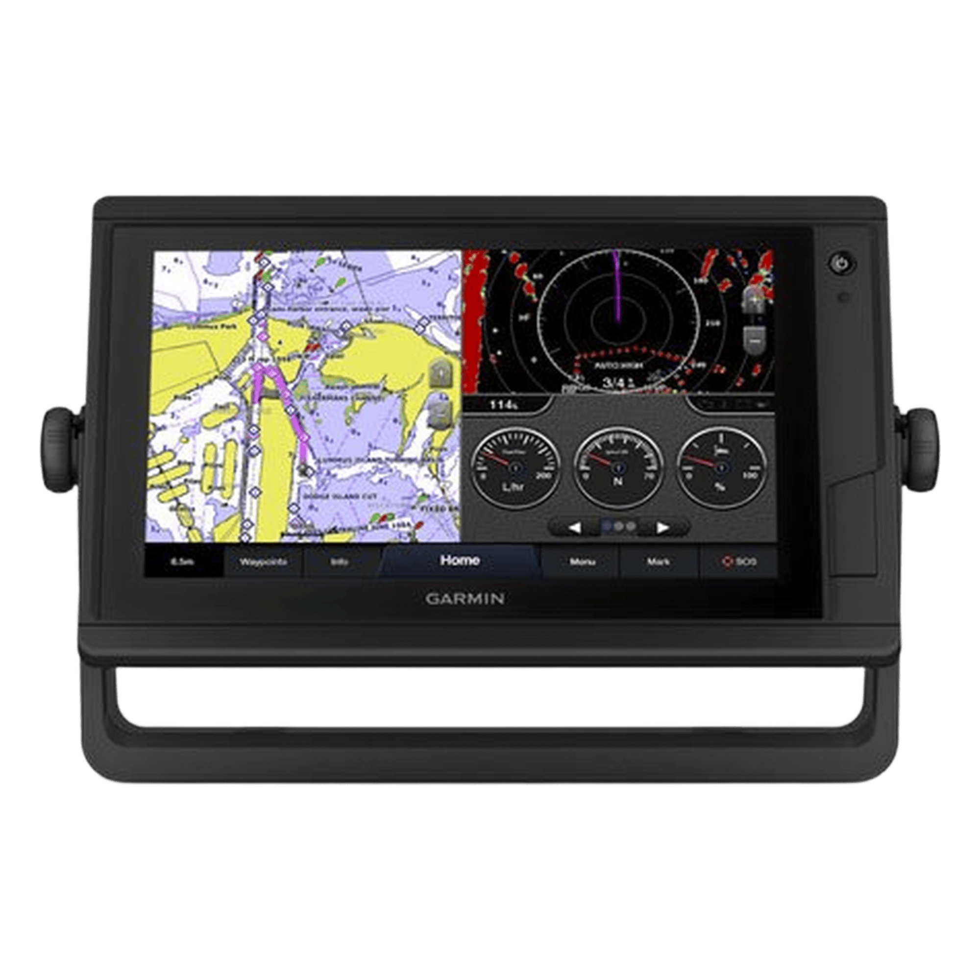 GPSMAP 922 PLUS / 9" WSVGA Táctil / 1024x600 px / GPS+GLONASS 10 Hz / IPX7 / 10-32V DC / Compatible Sondas Garmin / Mapas Garmin BlueChart LakeVü — GARMIN · SKU 10-02321-00