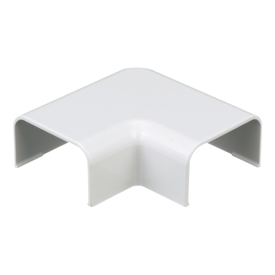Conexión en ángulo recto "L", para uso con canaleta LD10, material ABS, Color Blanco — PANDUIT · SKU RAF10WH-X