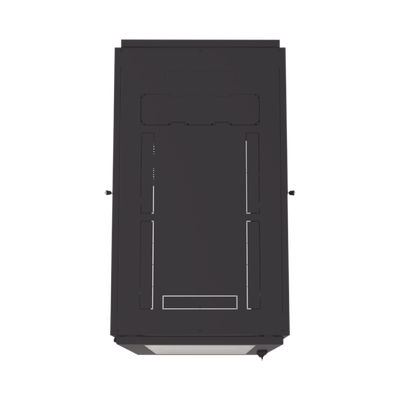 Gabinete Profesional para Telecomunicaciones de 24UR, 600 mm de Ancho x 1000 mm de Profundidad, Se envía el Gabinete Armado.