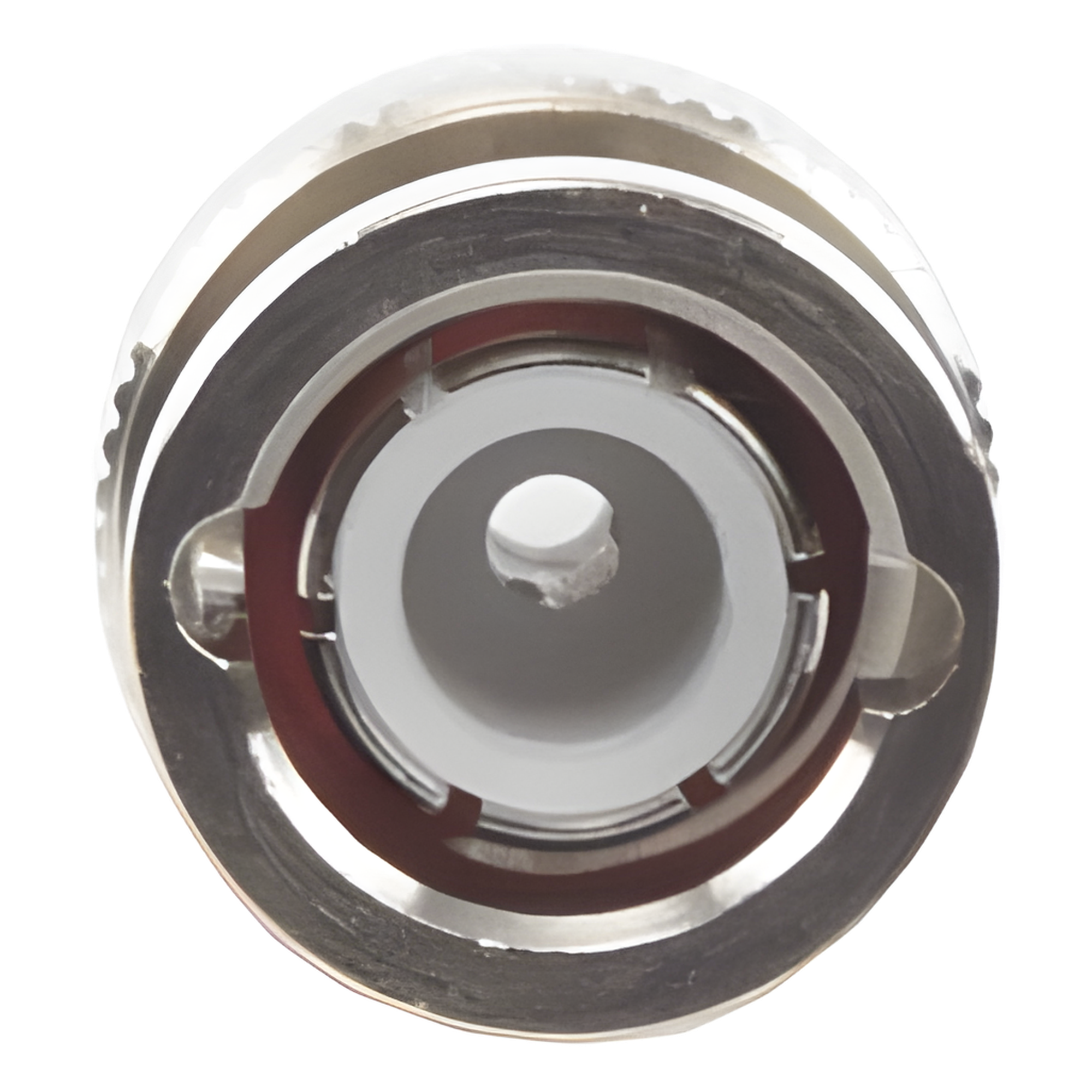 Conector BNC Macho de Anillo Plegable para Cable LP-195, LP-142, LMR-195, RG-58/U, RG-142/U, Níquel/ Oro/ Delrin. — RF INDUSTRIES,LTD · SKU RFB-1106-2