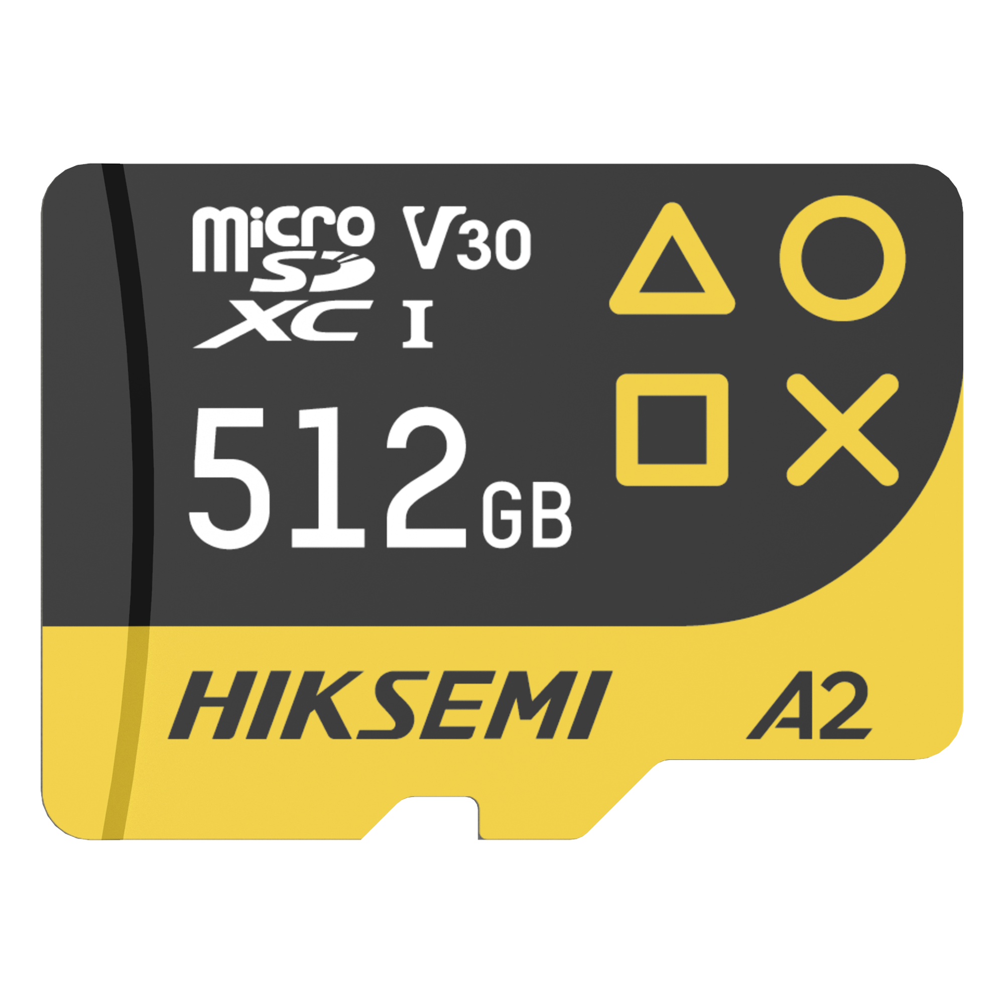 Memoria microSDXC / 512GB / Velocidad 200MB/s Lectura / 150MB/s Escritura / V30 U3 A2 / Gaming / Compatibilidad Amplia — HIKSEMI by HIKVISION · SKU HS-TF-G3/512G