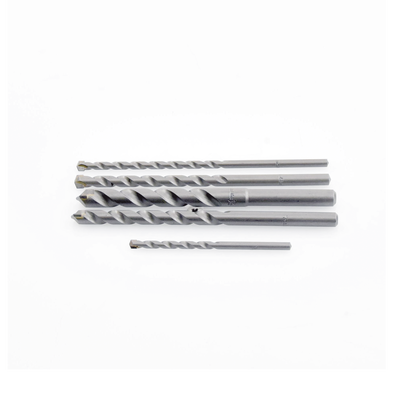 Juego de 5 Pzas. de Broca para Concreto, Zanco Recto (3/16", 1/4", 5/16", 3/8" y 1/2").