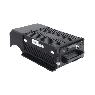 DVR Móvil / Multiplataforma / 4 Canales AHD 2 Megapixel + 4 canales IP / Almacenamiento en HDD / H.265 / Soporta 4G / WiFi / GPS