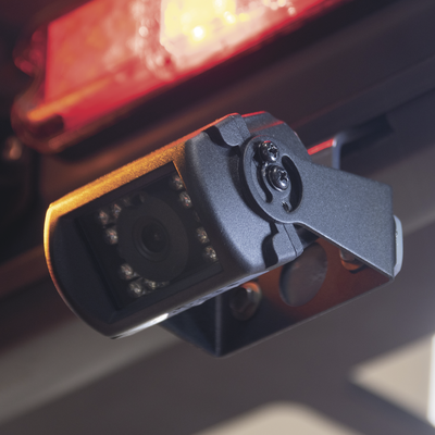 Sistema Profesional Alámbrico de Cámara de Reversa y Monitor para Vehículos de Trabajo y Montacargas