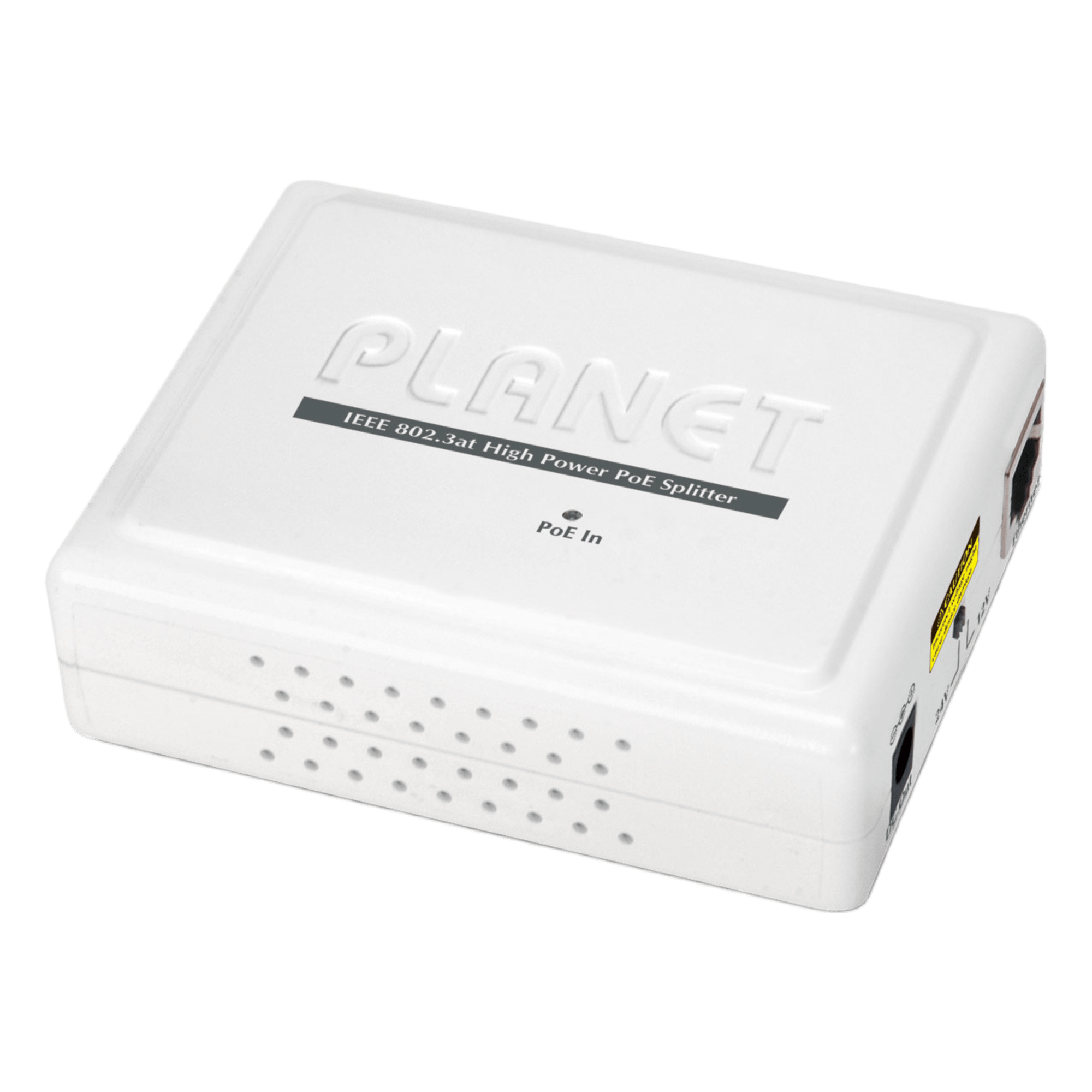Divisor de Voltaje PoE 802.3at a 12/24 Vcc, Puerto Gigabit 10/100/1000 Mbps — PLANET · SKU POE-162S