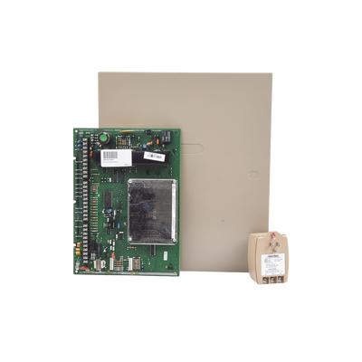 Panel de Alarma Híbrido Cableado convencional, Inalambrico y Vplex para 86 zonas