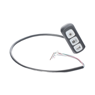 Sirena/Bocina Para Motocicleta de 30 Watts, Incluye Controlador y Microfono