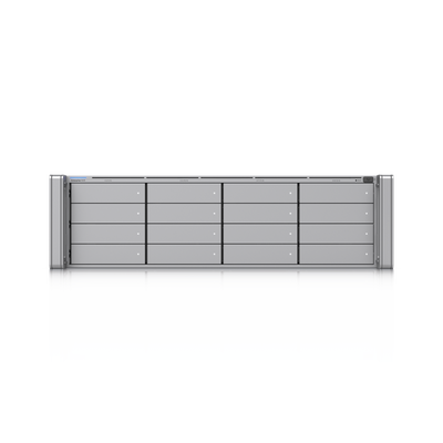 ENVR UniFi Enterprise con Soporte para hasta 210 Cámaras HD, 140 Cámaras 2K o 70 Cámaras 4K, con UniFi Protect & Access, 1 Puerto RJ45 10G, 2 Puertos SFP+ 10G y 16 Bahías para Discos Duros