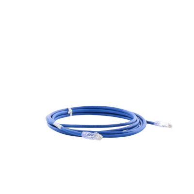 Cable de Parcheo UTP Categoría 6, con Plug Modular en Cada Extremo - 3 Metros (9.84 Pies) - Azul
