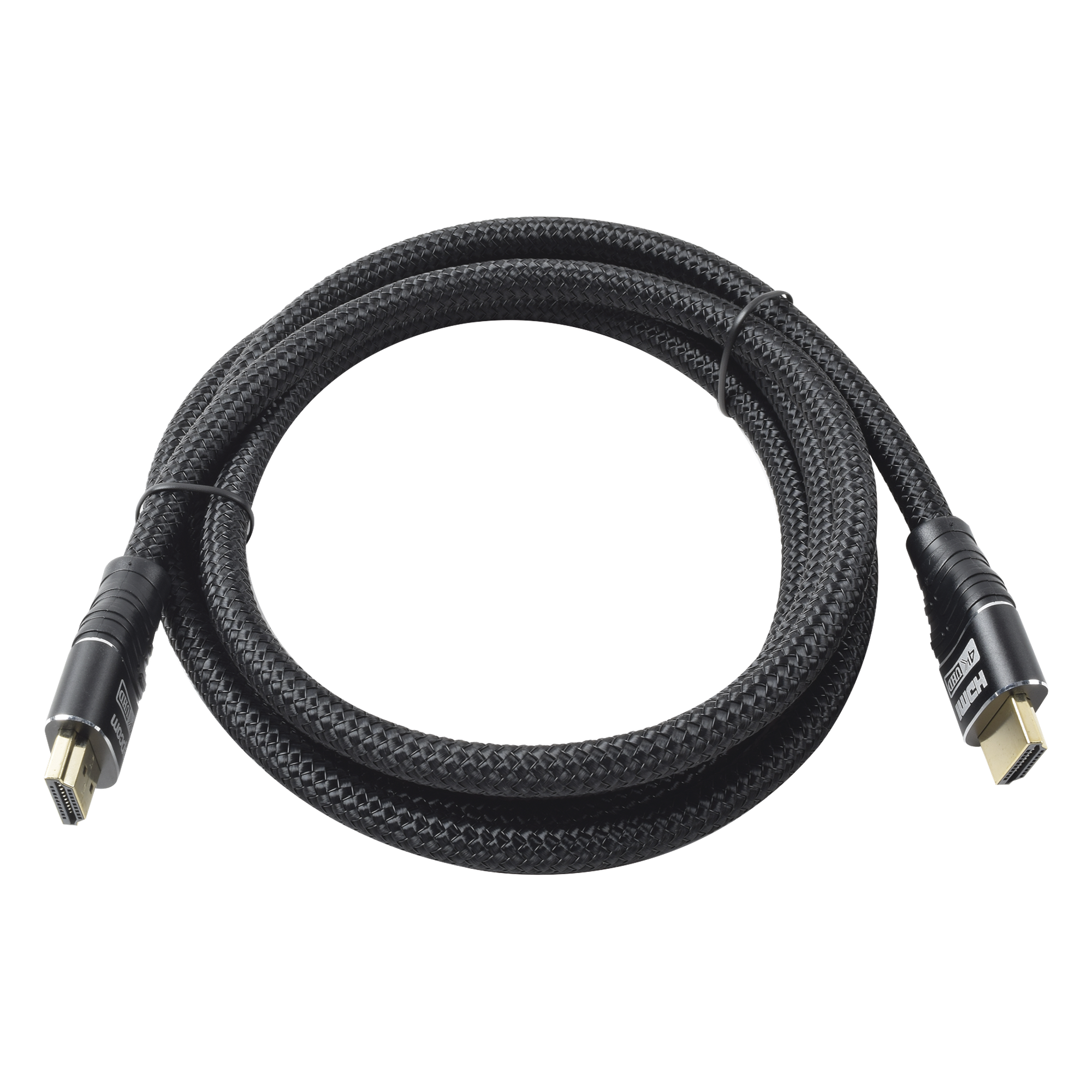 Cable HDMI Ultra-Resistente Redondo de 1.8m ( 5.9 ft ) Optimizado para Resolución 4K ULTRA HD — EPCOM POWERLINE · SKU RHDMI1.8M