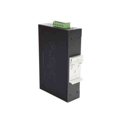 Convertidor de Medios PoE Industrial, Puerto SFP 1000BASE-SX/LX a Puerto RJ45 Gigabit con Salida PoE 802.3at (Hasta 30 W).