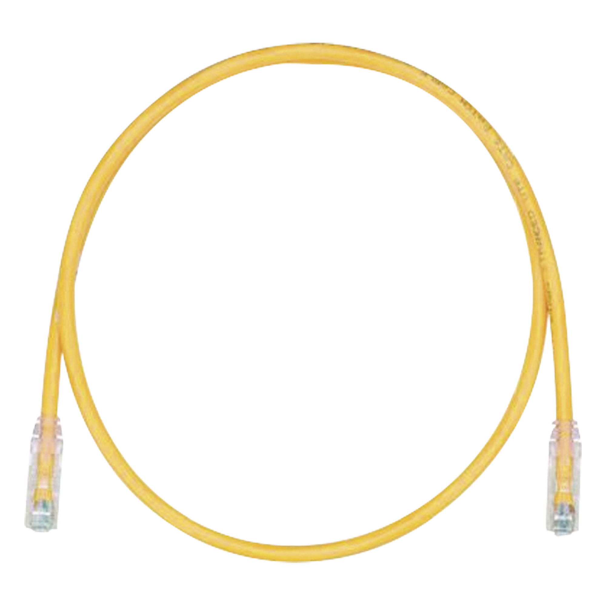 Cable de Parcheo TX6, UTP Cat6, 24 AWG, CM, Color Amarillo, 1.52 Metros (5 Pies)