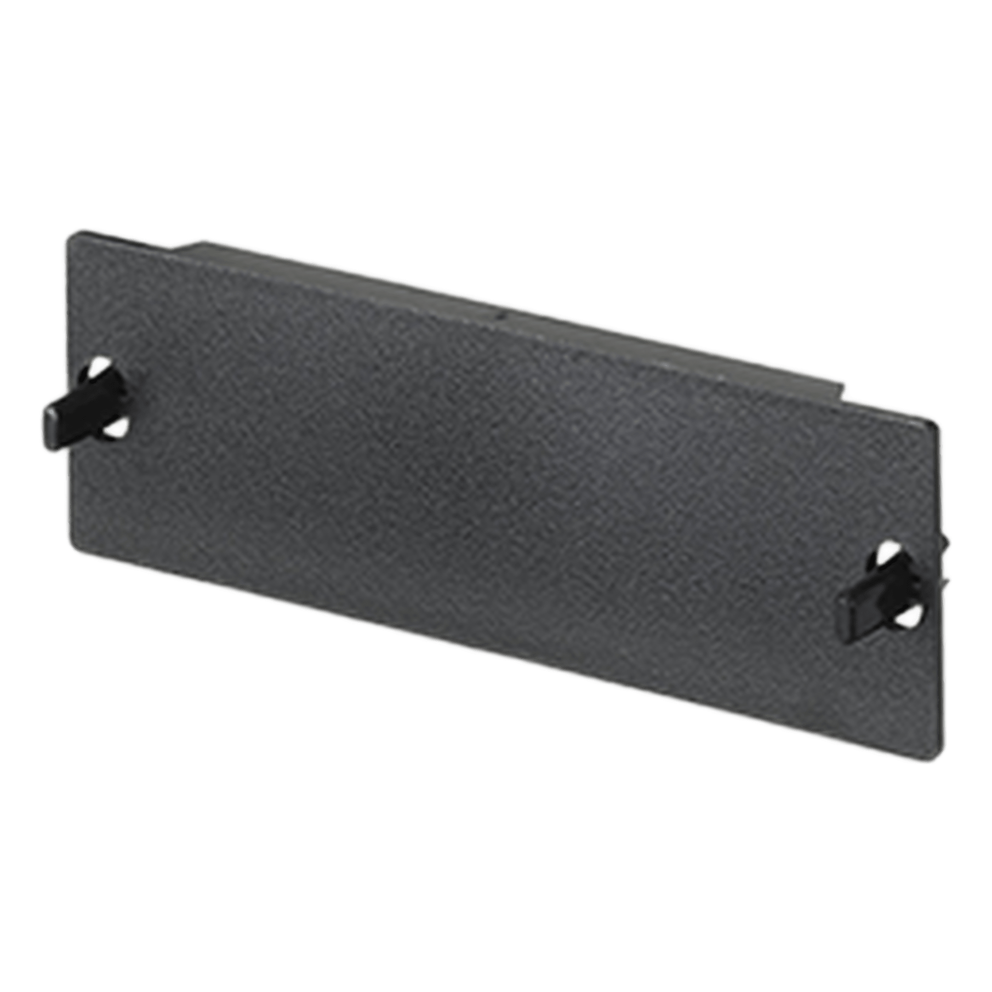 Placa Ciega FAP, Para Reservar Espacio de Uso Futuro en Paneles de Fibra Óptica, Color Negro — PANDUIT · SKU FAPB