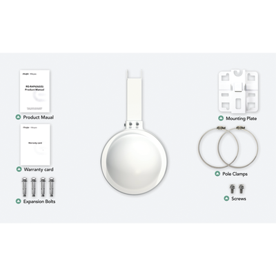Punto de Acceso Mesh Wi-Fi 6 Exterior IP68, Wi-Fi 6 (802.11ax), 360 grados, MU-MIMO2x2, hasta 256 clientes