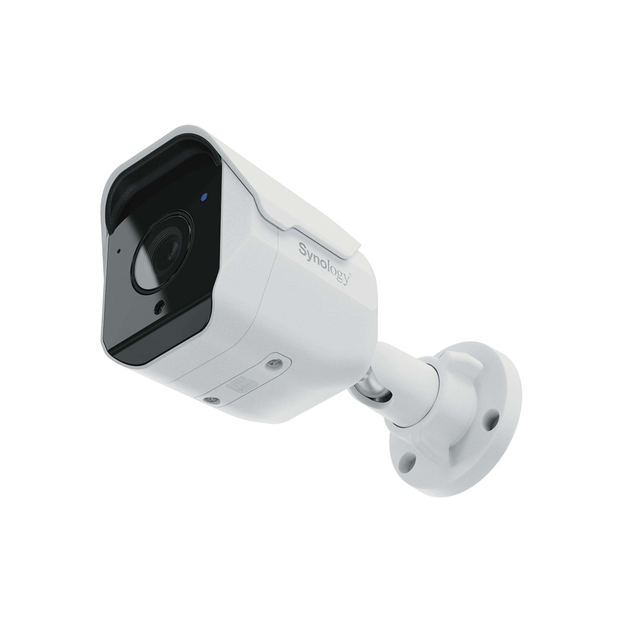 Cámara de Vigilancia BC500 | 5 Megapíxeles (2880x1620) | Lente 2.8 mm (110° H) | Visión Nocturna 30 mts | IP67 | IA para Detección de Personas y Vehículos | Compatible con Surveillance Station | Almacenamiento en mic