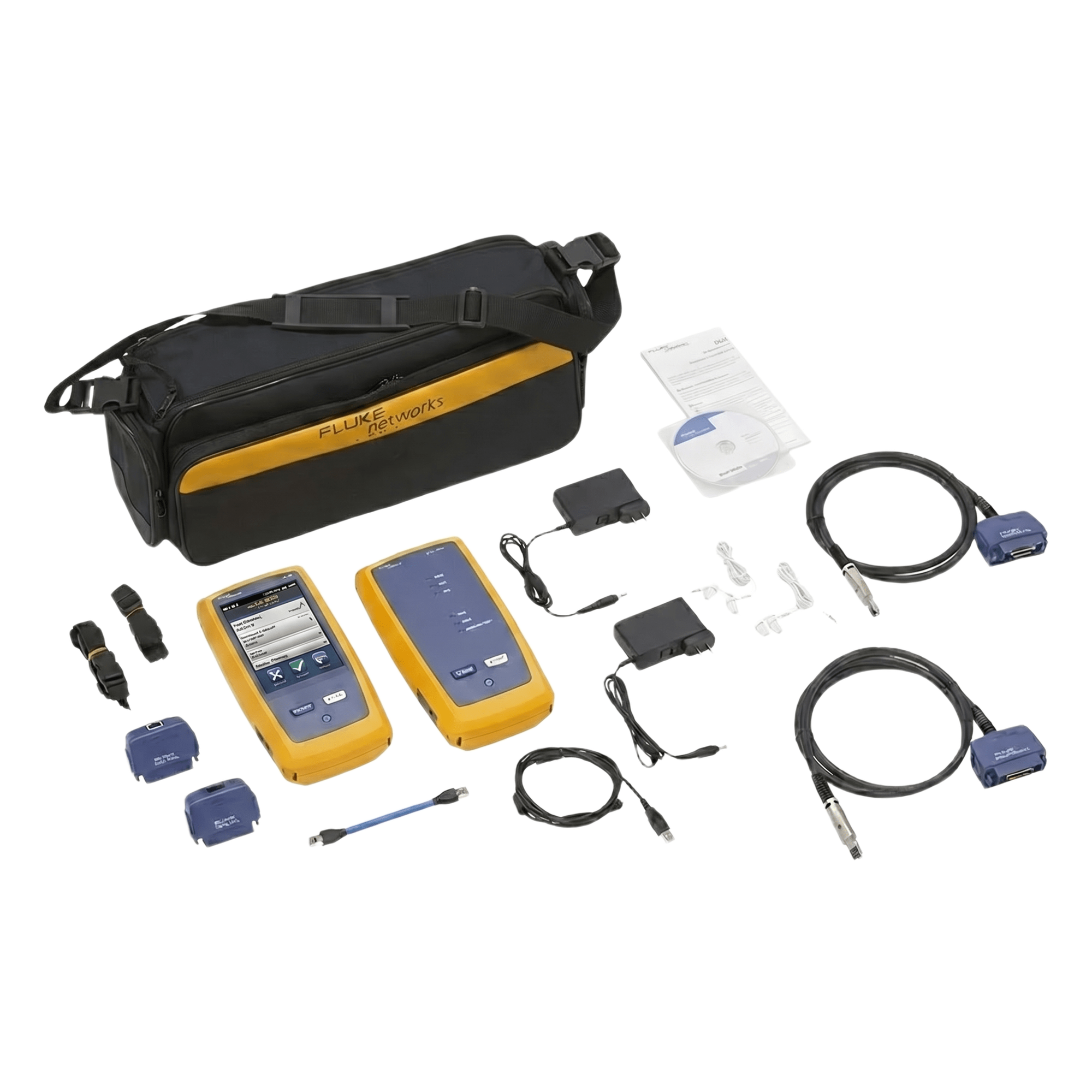 Certificador DSX-602 para Cable de Cobre Cat5e, Cat6 y Cat6A, Frecuencia de 500 MHz, Con WiFi Integrado y Pantalla LCD de 5.7 Pulgadas (14.48 cm), Versión Internacional — FLUKE NETWORKS · SKU DSX-602-PROINT