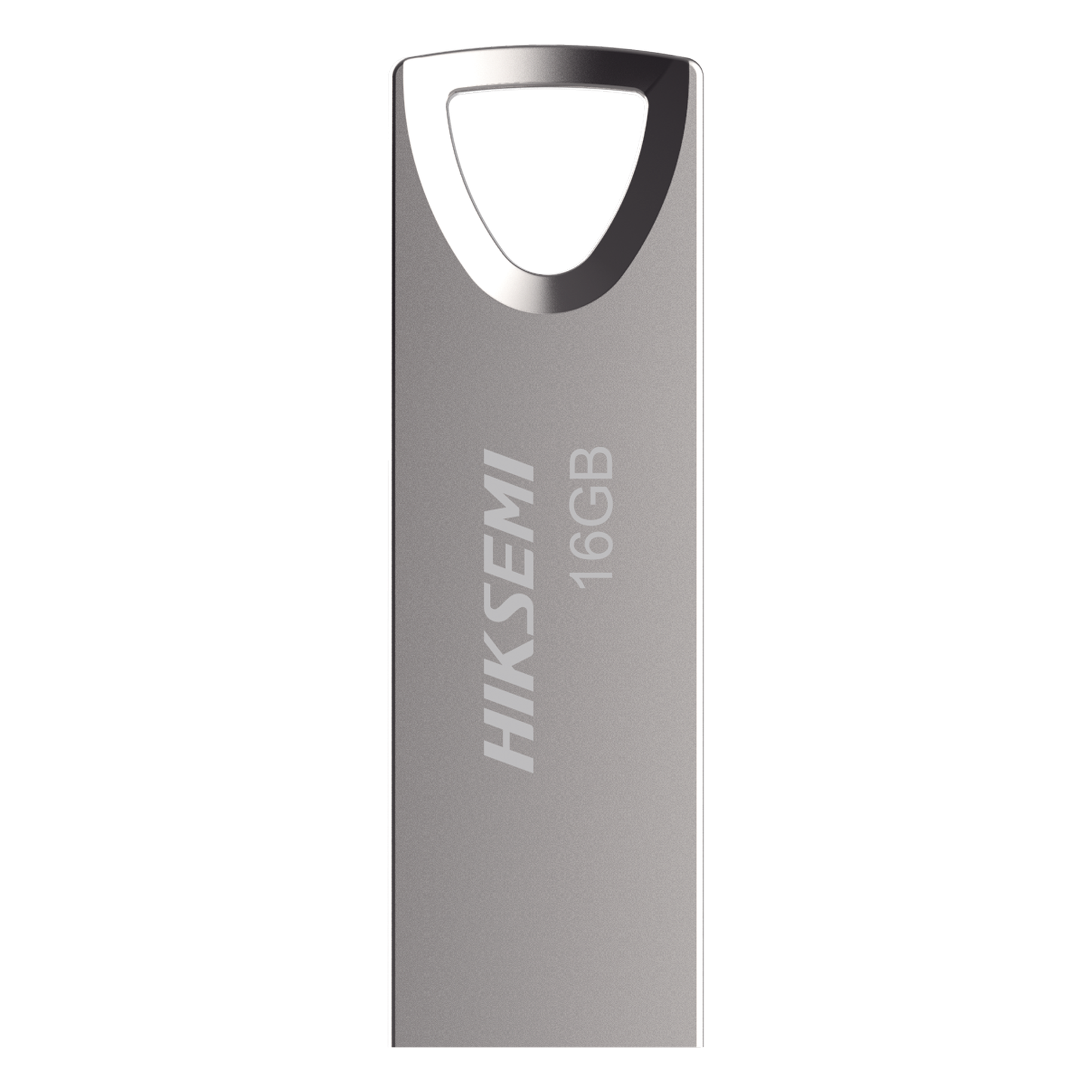 Memoria USB M200 de 16 GB / USB 2.0 / Cuerpo Metálico / Lectura 80 MB/s / Compatible con Windows, macOS, Linux y Android — HIKSEMI by HIKVISION · SKU HS-USB-M200/16G/2.0