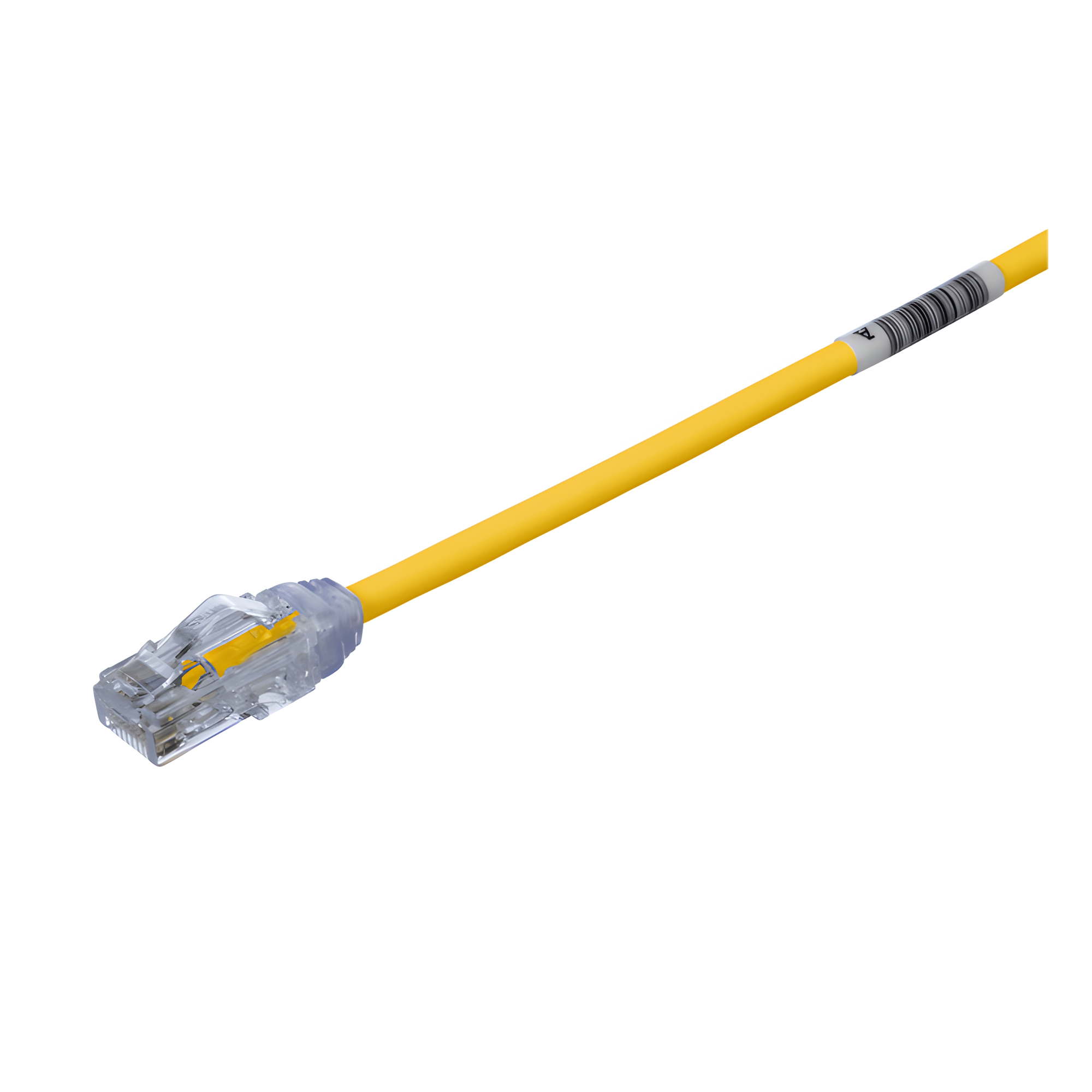 Cable de Parcheo UTP Cat6A, CM/LSZH, Diámetro Reducido (28AWG), Color Amarillo, 1.52 Metros (5 Pies) — PANDUIT · SKU UTP28X5YL