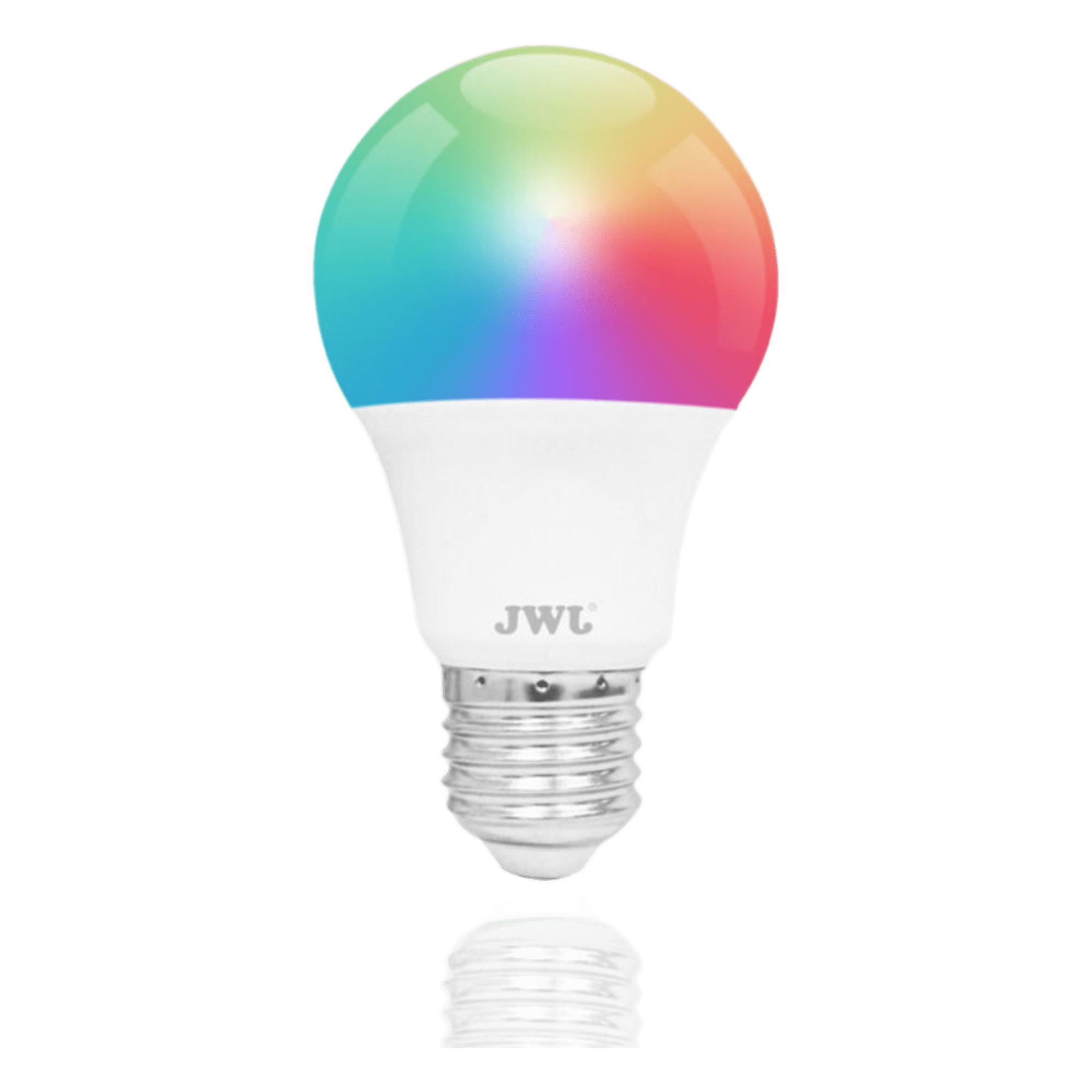 Foco Smart Dimeable / 10W / RGB y Blanco / Base E27 / IP20 / Con Control desde Aplicación Móvil — JWJ · SKU JLA-410