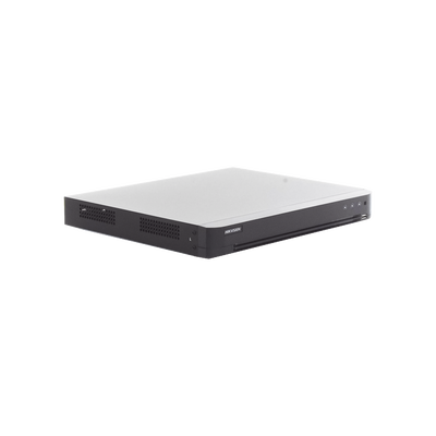 DVR 32 Canales TurboHD + 2 Canales IP / 2 Megapixel (1080p) Lite / Acusense (Evita Falsas Alarmas) / Audio por Coaxitron / H.265+ / Salida de Video en Full HD